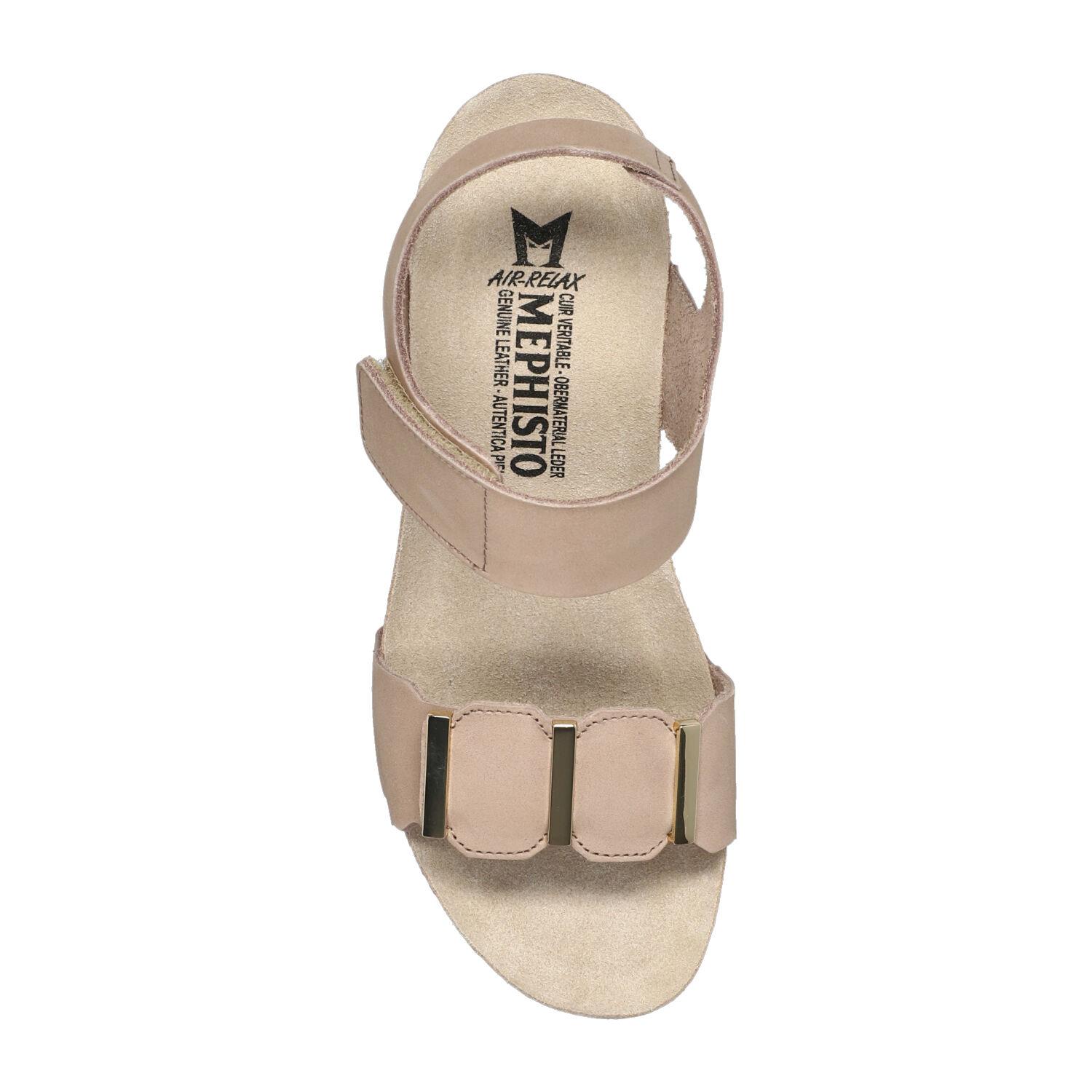 sandales femme modèle Leonore Taupe clair - Mephisto